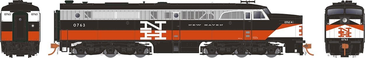 Rapido 23063 HO Scale ALCo PA-1 Diesel New Haven "McGinnis" NH 0776