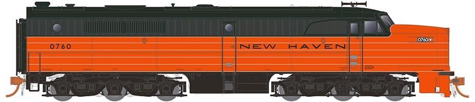 Rapido 23559 HO Scale ALCo PA-1 Diesel New Haven "Orange" NH 0762 (DCC and Sound)