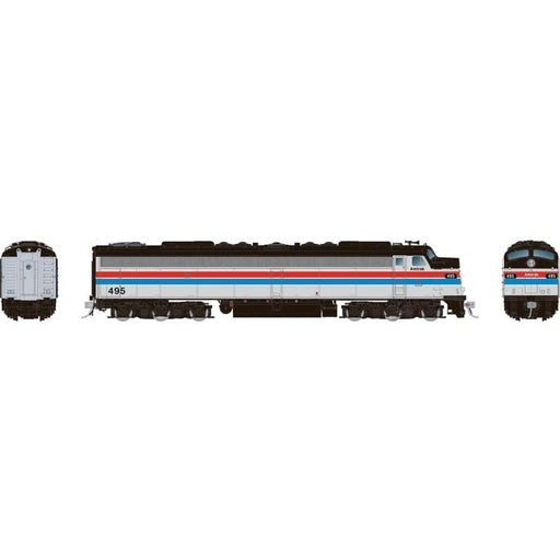 Rapido 28305 HO Scale EMD E8A with HEP Amtrak Phase 2 498