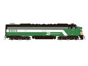 Rapido 28311 HO Scale EMD E8A with HEP Burlington Northern BN 9904