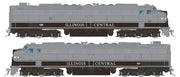 Rapido 28317 HO Scale EMD E8AA Set with HEP Illinois Central IC 100 / 101