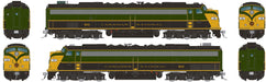 Rapido 28815 HO Scale EMD E8AA Set HEP Canadian National Green and Gold CN 102 / 103 DCC and Sound