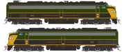 Rapido 28815 HO Scale EMD E8AA Set HEP Canadian National Green and Gold CN 102 / 103 DCC and Sound