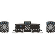 Rapido 48003 HO Scale GE 44 Tonner Santa Fe "Zebra Stripe" ATSF 468