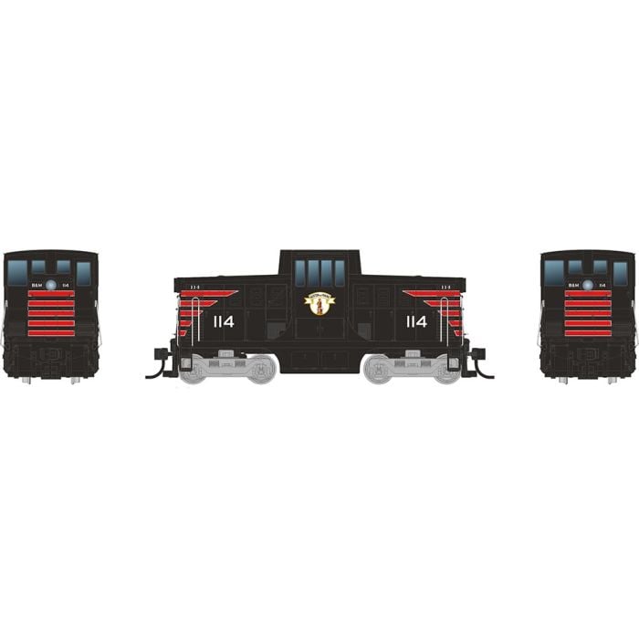 Rapido 48005 HO Scale GE 44 Tonner Boston & Maine "Minuteman" B&M 115