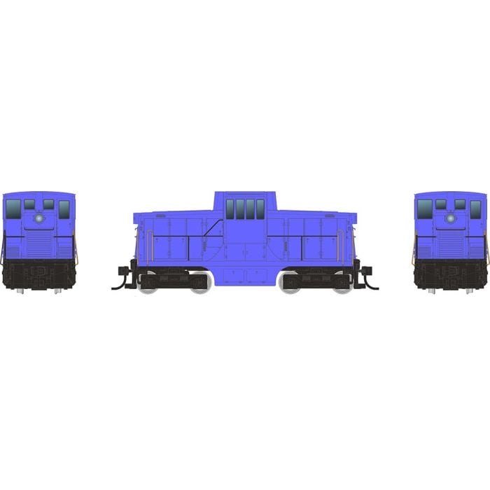Rapido 48535 HO Scale GE 44 Tonner Phase IVa Unlettered "Blue" DCC & Sound