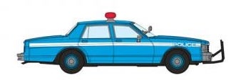 Rapido 800009 HO Scale 1980's Chevrolet Impala Sedan: Police