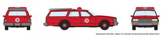Rapido 800011 HO Scale 1980's Chevrolet Impala Wagon: Fire Chief