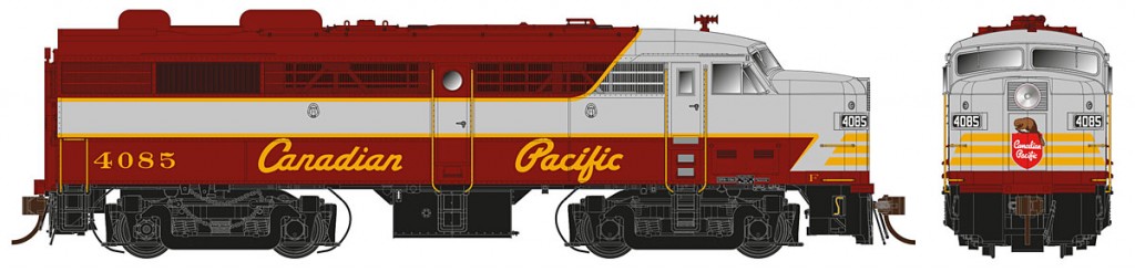 Rapido Trains 21521 HO Scale ALCo MLW FA-2 Canadian Pacific "Script" CPR #4042 [DCC & Sound]