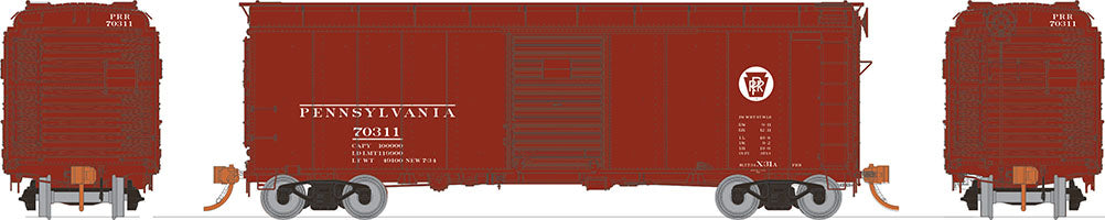 Rapido Trains 123002A HO Scale X31A Single Door Boxcar Circle Keystone Pennsylvania PRR # Varies