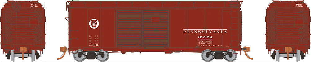 Rapido Trains 123008A HO Scale X31A Double Door Boxcar Circle Keystone Pennsylvania PRR # Varies