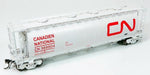 Rapido Trains 127024A HO Scale NSC 3800 Cylindrical Hopper "Wet Noodle" Canadian National CN Single