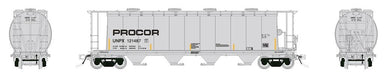Rapido Trains 127030A HO Scale  NSC 3800 Cylindrical Hopper Procor UNPX Single Car