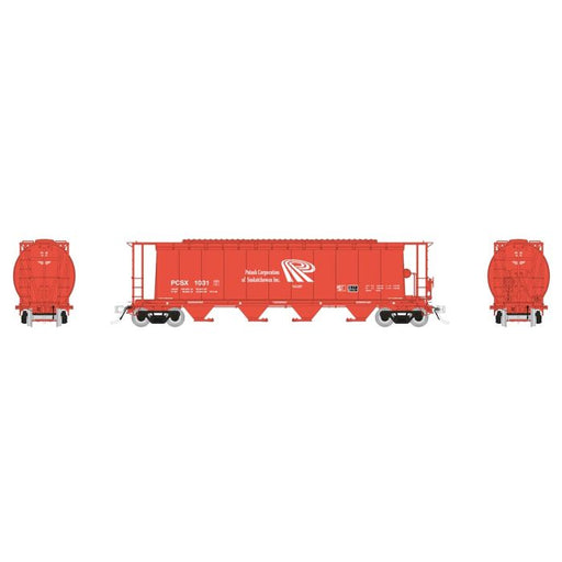 Rapido Trains 127031A HO Scale NSC 3800 Cylindrical Hopper Potash