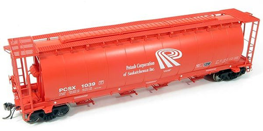 Rapido Trains 127031A HO Scale  NSC 3800 Cylindrical Hopper Potash Corp PCSX Single #2