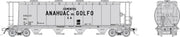 Rapido Trains 127033A HO Scale  NSC 3800 Cylindrical Hopper Cementos Anahuac del Golfo ANGXX Single