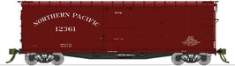 Rapido Trains 130001 HO Scale 40' Wood Boxcar Northern Pacific (Pre-War 1923-1938) NP