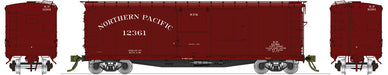 Rapido Trains 130001 HO Scale 40' Wood Boxcar Northern Pacific (Pre-War 1923-1938) NP