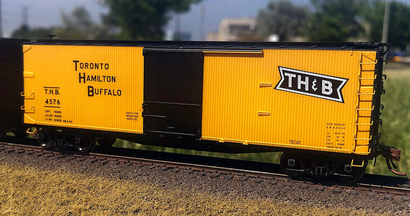Rapido Trains 130113A HO Scale 40' USRA Boxcar Toronto Hamilton and Buffalo TH&B Yellow # Varies