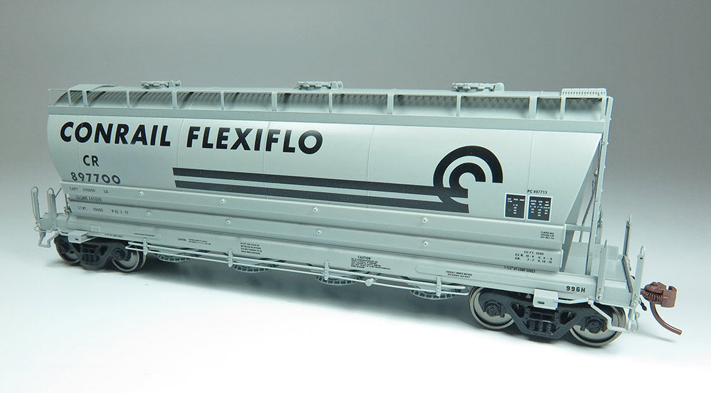 Rapido Trains 133007A HO Scale Flexi Flow Covered Hopper (1976 996H Class) Conrail CR # Varies 