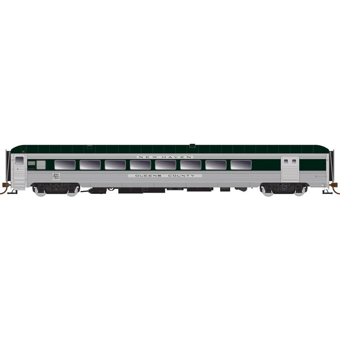 Rapido Trains 134003 HO Scale County Car with Baggage New Haven Hunter Green NH 210 Kent County