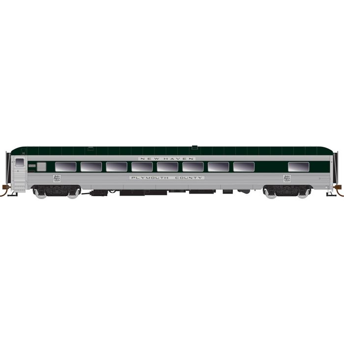 Rapido Trains 134006 HO Scale County Car New Haven Hunter Green NH 205 Plymouth County