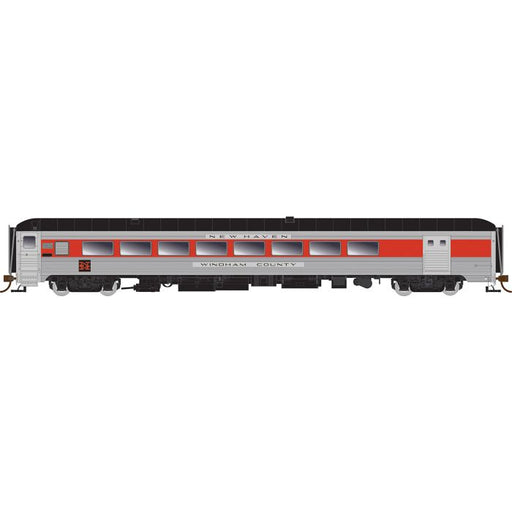 Rapido Trains 134018 HO Scale County Car with Baggage New Haven McGinnis NH 219 Bronx County