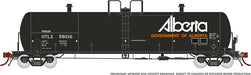 Rapido Trains 135009A HO Scale Procor 20k Gallon Tank Car Government of Alberta UTLX #Varies