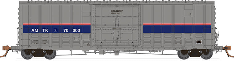 Rapido Trains 137007A HO Scale B-100-40 Boxcar "Phase IV" Amtrak Single # Varies
