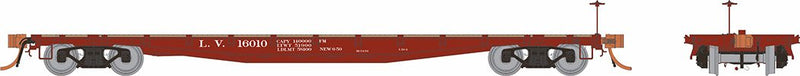 Rapido Trains 138006A HO Scale F30A 50' Flatcar Lehigh Valley LV # Varies