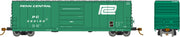 Rapido Trains 139001 HO Scale Evans X72A Boxcar Large Logo Penn Central PC 6 Pack