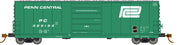 Rapido Trains 139001 HO Scale Evans X72A Boxcar Large Logo Penn Central PC 6 Pack