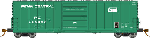 Rapido Trains 139002 HO Scale Evans X72 Boxcar Small Logo Penn Central PC 6 Pack