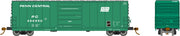 Rapido Trains 139003 HO Scale Evans X72 Boxcar Small Logo Penn Central PC 6 Pack