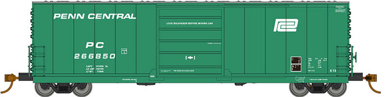 Rapido Trains 139003A HO Scale Evans X72 Boxcar Small Logo Penn Central PC Single Car #Varies