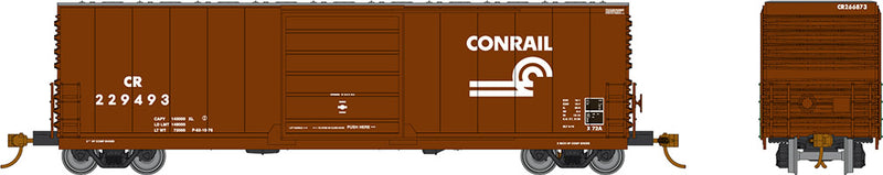 Rapido Trains 139004 HO Scale Evans X72A Boxcar Small Logo Conrail CR 6 Pack