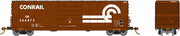 Rapido Trains 139006 HO Scale Evans X72 Boxcar Large Logo Conrail CR 6 Pack