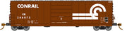 Rapido Trains 139006 HO Scale Evans X72 Boxcar Large Logo Conrail CR 6 Pack