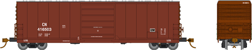 Rapido Trains 139008A HO Scale Evans X72 Boxcar Canadian National CN Single #Varies