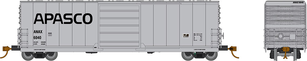 Rapido Trains 139010A HO Scale Evans X72 Boxcar APASCO GE Leasing Single #Varies