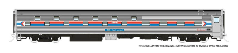Rapido Trains 141004 HO Scale Budd Slumbercoach Amtrak Phase 1 2028 Lock Tarbet
