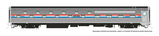 Rapido Trains 141005 HO Scale Budd Slumbercoach Amtrak Phase 3 2081 Lock Long