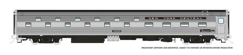 Rapido Trains 141020 HO Scale Budd Slumbercoach New York Central NYC 10801