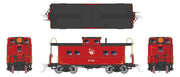 Rapido Trains 144002 HO Scale Northeastern Style Steel Caboose Liberty Scheme CNJ 91513