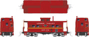 Rapido Trains 144015 HO Scale Northeastern Style Steel Caboose Lehigh Valley Diamond LV A95102