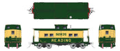 Rapido Trains 144021 HO Scale Northeastern Style Steel Caboose Reading Yellow & Green RDG 92902