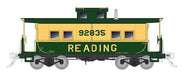 Rapido Trains 144021 HO Scale Northeastern Style Steel Caboose Reading Yellow & Green RDG 92902