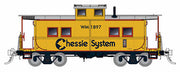 Rapido Trains 144028 HO Scale Northeastern Style Steel Caboose Chessie System WM 1835