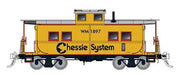 Rapido Trains 14429 HO Scale Northeastern Style Steel Caboose Chessie System WM 1869