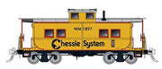 Rapido Trains 14430 HO Scale Northeastern Style Steel Caboose Chessie System WM 1901